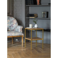 Журнальный столик GreenWeen NORMAN, золотой/ЛДСП GW-N-L-G
