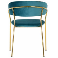 Стул BRADEX Turin бирюзовый FR 0160