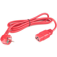 Шнур Power Cube ПВС-АП 31,5 S22C19-250-16-1,8 красн 1,8 м C19 3x1.5 16А с зазем-м, Россия, RPC-186C191,8KO