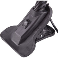 Настольный светильник Включай на прищепке DL-2- 60W-E27, черный 1183166