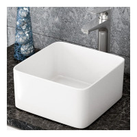 Раковина Teymi Helmi Mini 24 artceramic, накладная, белая 00-00256778