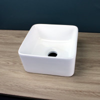 Раковина Teymi Helmi Mini 24 artceramic, накладная, белая 00-00256778