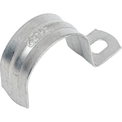 Металлические скобы для крепления металлорукава СВЕТОЗАР d=25 мм, 50 шт. 60211-25-50