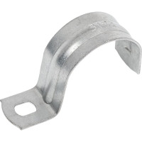 Металлические скобы для крепления металлорукава СВЕТОЗАР d=25 мм, 50 шт. 60211-25-50