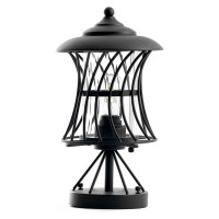 Садово-парковый светильник FERON PL524 на постамент 60W 230V E27, черный 11687