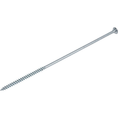 Шуруп для дерева Bohrer 6x200, универ., белый, 30 шт. SWZ-6х200-30