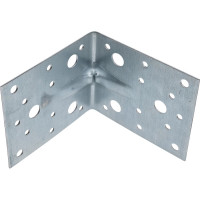 Усиленный уголок Bohrer оцинк., 100x100x80x1,5 мм KUU-100