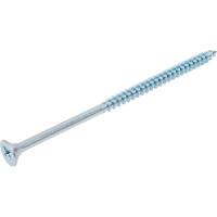 Шуруп для дерева Bohrer 5x100, универ., белый, 150 шт. SWZ-5х100-150