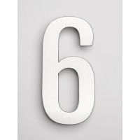 Цифра из металла на дом/ворота/забор Промсвязь 6_F, L=400 мм PSN6F400