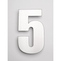 Цифра из металла на дом/ворота/забор Промсвязь 5_I, L=400 мм PSN5I400