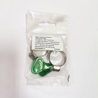 Стальной хомут бабочка Boutte 15 мм, ширина 8 мм, 2 шт. 0204588