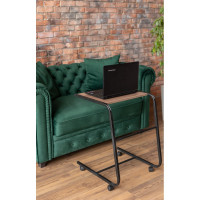 Компьютерный стол Титан Мета СЛКС-6, ясень шимо темный 4670026243451