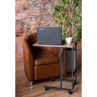 Компьютерный стол Титан Мета СЛКС-3, ясень шимо темный 4670026243390