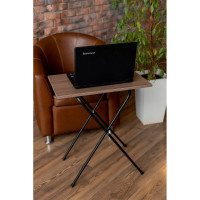 Компьютерный стол Титан Мета СЛКС-5, ясень шимо темный 4670026243420