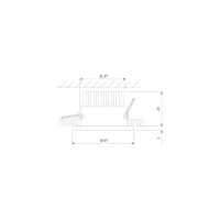 Встраиваемый светильник Elektrostandard 25024 LED 7W 4200K WH белый a056773