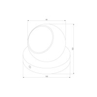 Садово-парковый светильник Elektrostandard 35143 S со светодиодами Ball LED белый a057632
