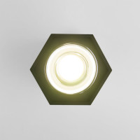 Накладной светильник Elektrostandard 25036 LED черный матовый серебро a055857