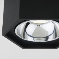 Накладной светильник Elektrostandard 25036 LED черный матовый серебро a055857