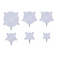 Набор многоразовых силиконовых крышек Komfi 128105