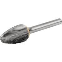 Борфреза твердосплавная форма F (16х25 мм; хвостовик 6 мм) NORGAU 077130360