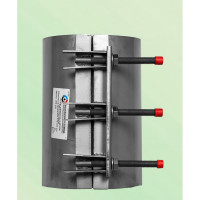 Ремонтный однозамковый хомут ВЗПА Ду 200, ОД 219-230, L=200 РА-00533