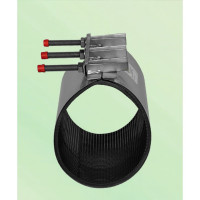Ремонтный однозамковый хомут ВЗПА Ду 200, ОД 219-230, L=200 РА-00533