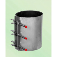 Ремонтный однозамковый хомут ВЗПА Ду 200, ОД 219-230, L=200 РА-00533