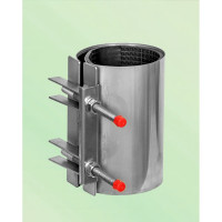 Ремонтный однозамковый хомут ВЗПА Ду 100, ОД 108-118, L=200 РА-00431