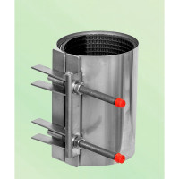 Ремонтный однозамковый хомут ВЗПА Ду 150, ОД 159-170, L=200 РА-00486