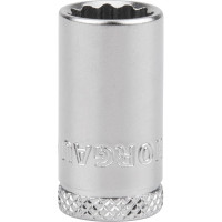 Головка торцевая 12-гранная, тип ND20-10 (10 мм; 1/4") NORGAU 064502100