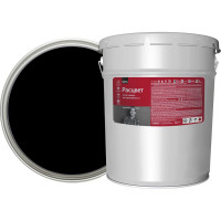 Грунт-эмаль по ржавчине Расцвет алкидная, черная, 17 кг 65642