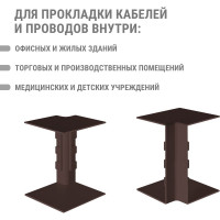 Внутренний угол TDM ELECTRIC КМВ 100х60 бук (2 шт./комплект) SQ0411-0327