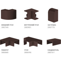 Внешний угол TDM ELECTRIC КМН, бук, 40х16 упаковка 4 шт SQ0411-0314