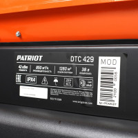 Дизельный калорифер Patriot DTC 429, 42 кВт, 850 м3/ч, термостат, колеса 633703099