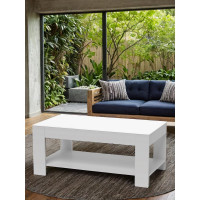 Журнальный стол Мебелик BeautyStyle 26 графит светлый U708, стекло белое 6913