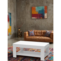 Журнальный стол Мебелик BeautyStyle 26 графит светлый U708, стекло белое 6913