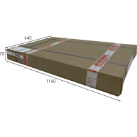 Журнальный стол Мебелик BeautyStyle 26 графит светлый U708, стекло белое 6913