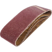Лента абразивная на тканевой основе (3 шт; 75x457 мм; Р60; оксид алюминия) РемоКолор 31-9-206