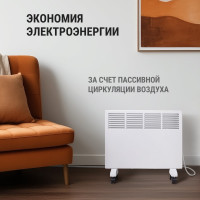 Электрический конвектор TDM ELECTRIC, 1500 Вт, регулировка мощности 750/1500 Вт, термостат SQ2520-1205
