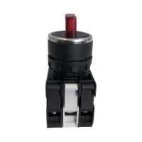 Переключатель Emas 0-1, с фиксацией, красный, 250В AC, 4 А, 12-30 В AC/DC B161SL20K