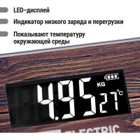 Электронные напольные весы TDM ELECTRIC Спа, стекло, деление 0,01 кг, макс. 180 кг, 28х28 см SQ4012-0004