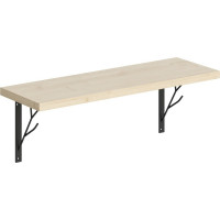Полка SKYLAND SH1-TREE с полкодержателями клен 830x220x222 COFFEE 00-07067666