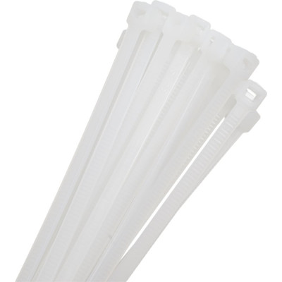 Кабельные стяжки Nord-Yada нейлоновые, 3.6х250 мм, белые, 25 шт. 908424