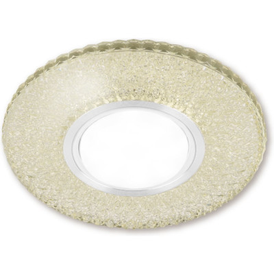 Светильник встраиваемый 50Вт G5.3 LED подсветка 3 Вт TDM ELECTRIC зеркальный/хром SQ0359-0145