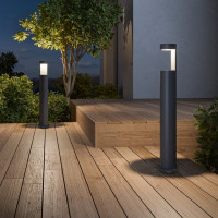 Садово-парковый светильник Elektrostandard - 35126 -F 1640 TECHNO LED Nimbus серый a055642
