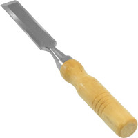 Стамеска Политех плоская, деревянная рукоятка, 18 мм, 2523018