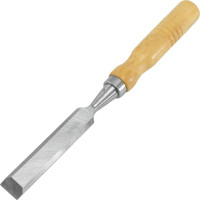 Стамеска Политех плоская, деревянная рукоятка, 18 мм, 2523018