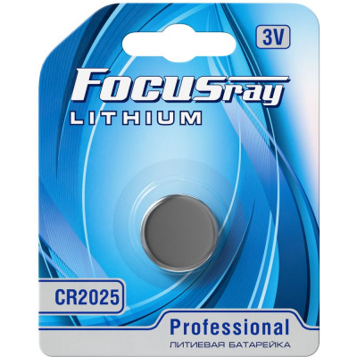 Литевая батарейка Focusray CR1616 BL1 627079