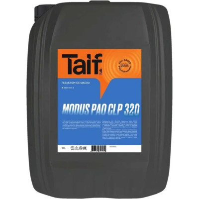 Редукторное масло TAIF TAIF MODUS PAO CLP 320 213064