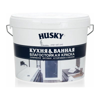 Краска для кухонь и ванных комнат HUSKY 32505